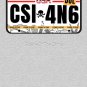 CSI 4N6 License Plate Sticker Classic T-Shirt