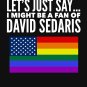 David Sedaris- American Pride Flag Essential T-Shirt