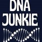 DNA JUNKIE with Navy Blue background Classic T-Shirt