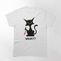Evil Black Cat Murderer Halloween Crazy Cat Lady Gift True Crime  Classic T-Shirt