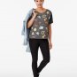 Favorite coffee Chiffon Top