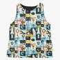 Forensic Pop Art Sleeveless Top