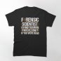 Forensic Scientist Fingerprint Skull Classic T-Shirt