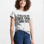 Fueled By True Crime And Cats Classic T-Shirt