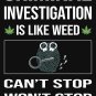 Funny Can't Stop Criminal Investigation Criminology Classic T-Shirt