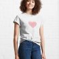 i fall asleep to true crime documentaries pink fingerprint Classic T-Shirt