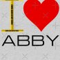 I Heart Abby NCIS TV Show Fan Lover Gift  Classic T-Shirt