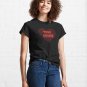 I Heart true crime - crime scene fingerprint Classic T-Shirt