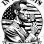 In Podcasts We Trust Funny Lincoln Podcast Host USA Flag Classic T-Shirt