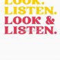 Look, Listen, Look & Listen Classic T-Shirt