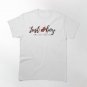 Just a boy who likes true crime splatter sticker Classic T-Shirt