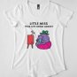 little miss true life crime addict Premium Scoop T-Shirt