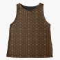 Luxury Forensic Pattern Sleeveless Top