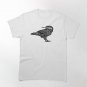MaCAWbre Crow Sticker (Without Text)  Black White & Red Classic T-Shirt