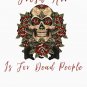 Morbid Fresh Air Is For Dead People brown Classic T-Shirt