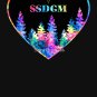 SSDGM Rainbow Watercolor Heart Classic T-Shirt