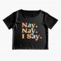 Nay, Nay, I say. Bailey Sarian Chiffon Top