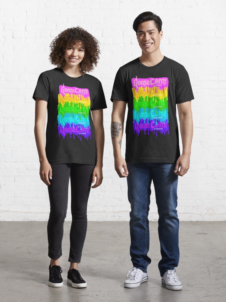 Rainbow Goosecam Essential T-Shirt