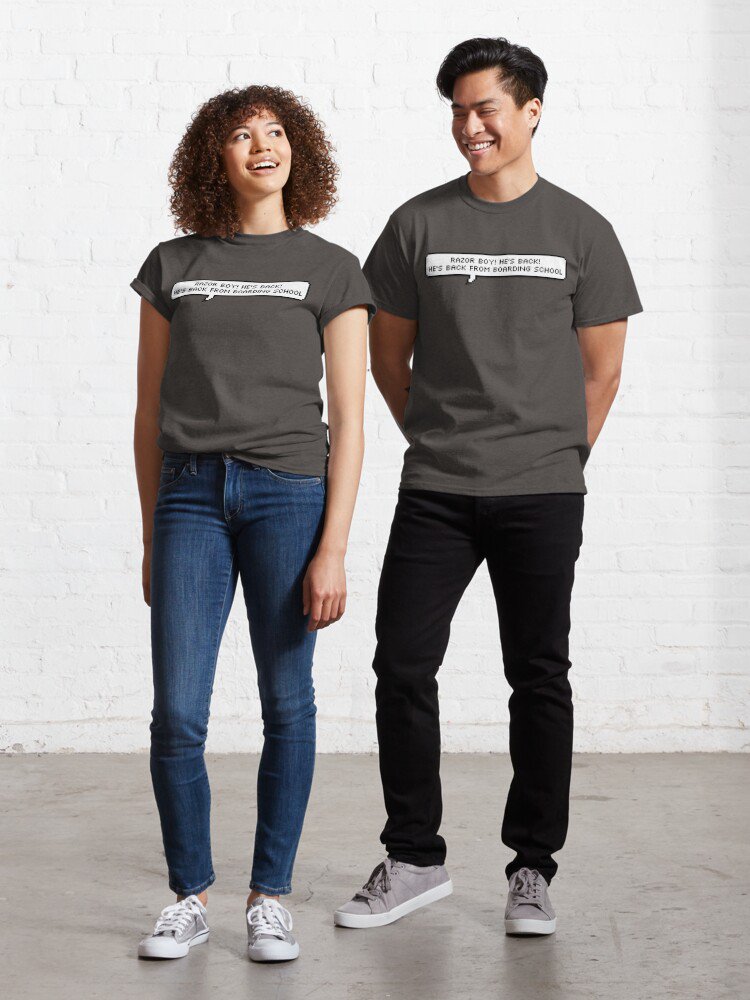 Razor Boy's Back Buzzfeed Unsolved Classic T-Shirt