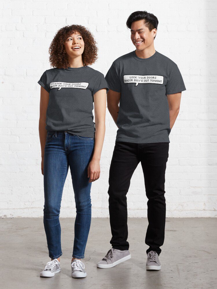 Razor Boy's Out Tonight Buzzfeed Unsolved Classic T-Shirt