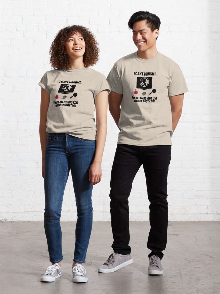 Re-Watching CSI Classic T-Shirt