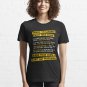 Things I've learned from True Crime funny murder t-shirt Essential T-Shirt