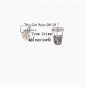 This girl runs off of caffeine true crime and cuss words  Classic T-Shirt