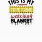 This is my true crime watching blanket - Quote Classic T-Shirt