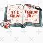 Thriller Book Design  Psychological Thriller  Murder Mystery Books Classic T-Shirt