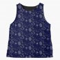 True Crime  Criminal Justice Pattern (silvergrey) Sleeveless Top