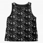 True Crime  Criminal Justice Pattern (White) Sleeveless Top
