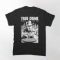 True Crime And Pizza Podcast Host Funny Vintage Podcaster Classic T-Shirt