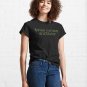 true crime author military green Classic T-Shirt