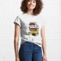 True Crime Book Pile Classic T-Shirt