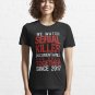True Crime Couple 2017 Serial Killer Documentaries and Chill  Essential T-Shirt