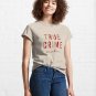True Crime Junkie Animal Print Print Classic T-Shirt