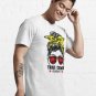 True Crime Obsessed Messy Hair Bun Junkie Serial Killer Crime Essential T-Shirt