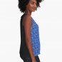 True Crime Seamless Pattern Sleeveless Top
