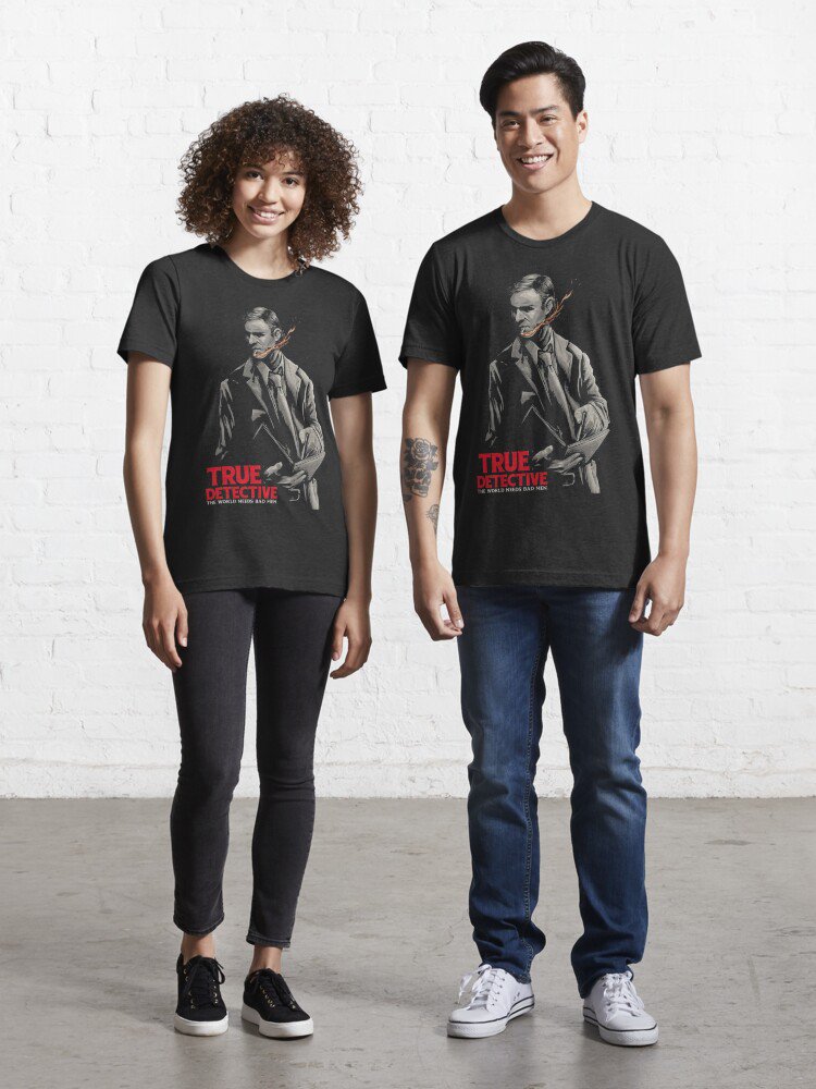 True Detective In Action Essential T-Shirt