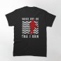 Twin Peaks Do You Know Who I Am The Arm Text Distressed Logo Classic T-Shirt