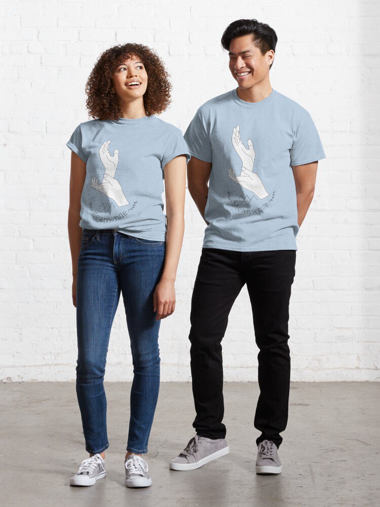 Twin Peaks Laura Palmer Meanwhile Hands & Owl Cave Logo Classic T-Shirt