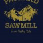 Twin Peaks Packard Sawmill Distressed Retro Vista Logo   Classic T-Shirt