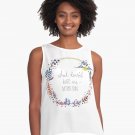 What doesn't kill me - better run. Sleeveless Top