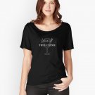 Wine and True Crime Relaxed Fit T-Shirt