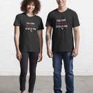 wine lover, drinking, true crime glass of wine by nine Essential T-Shirt