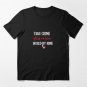wine lover, drinking, true crime glass of wine by nine Essential T-Shirt