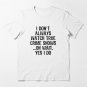 Womens I Don't Always Watch True Crime Shows Oh Wait Yes I Do Funny V-Neck design Essential T-Shirt