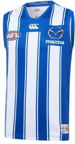 2020 AFL Melbourne Kangaroos S-3XL North Melbourne Kangaroos 2020 Men's Home Guernsey