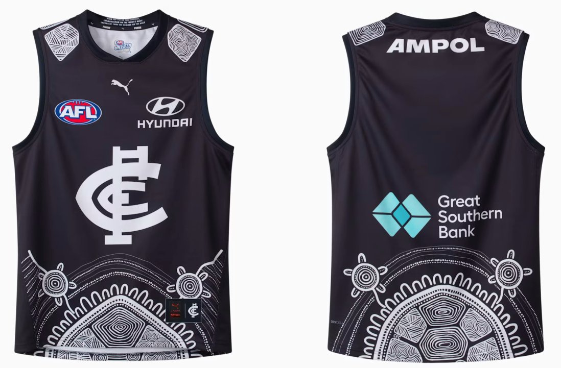 2025 AFL Carlton S-3XL