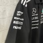 2025F1 Mercedes Black Polo S-5XL